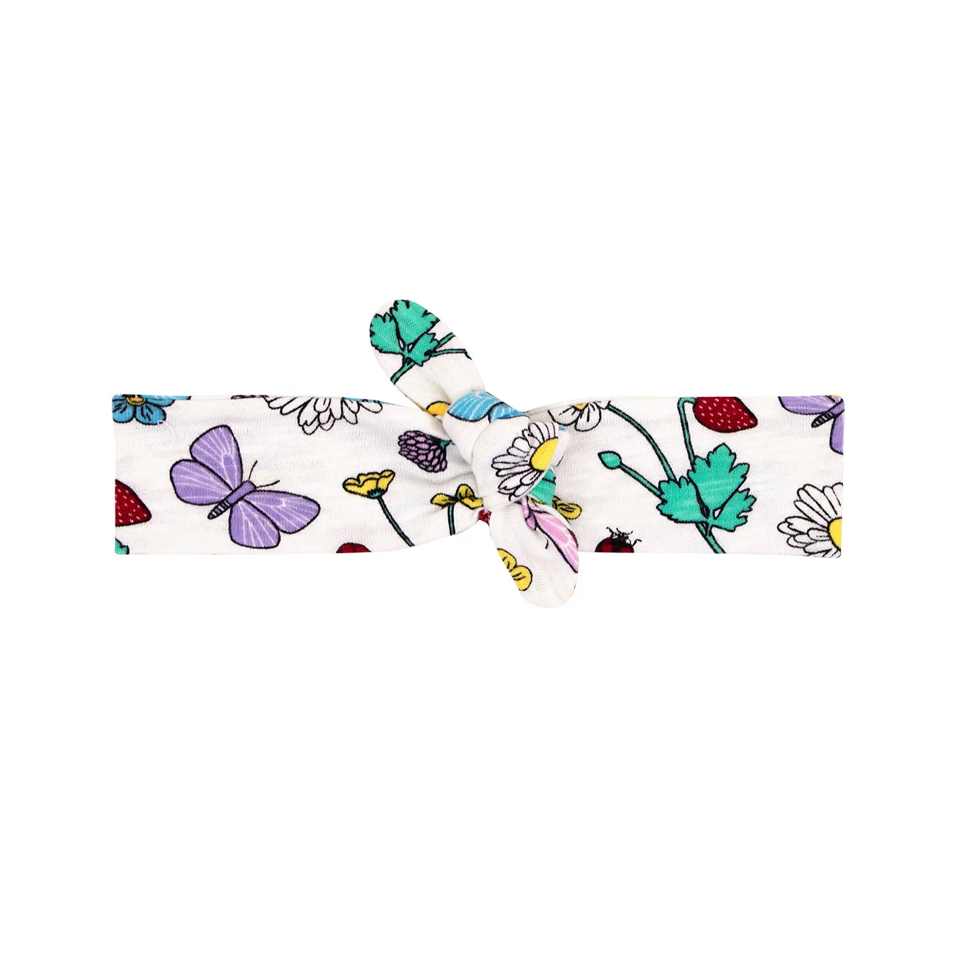 Flower Headband With Knot
