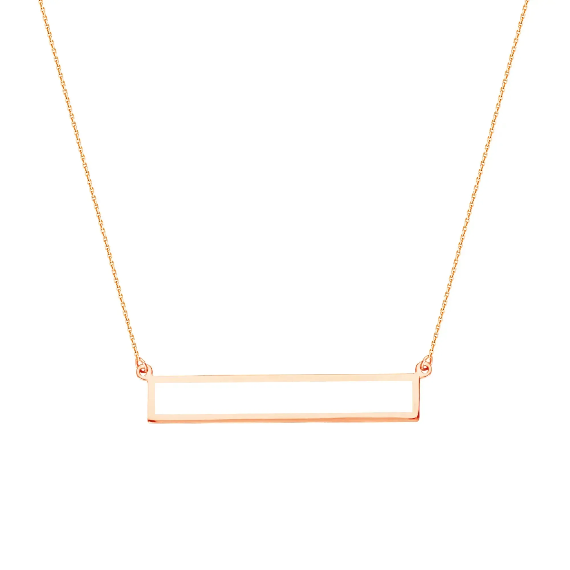 Framed Rectangle Necklace