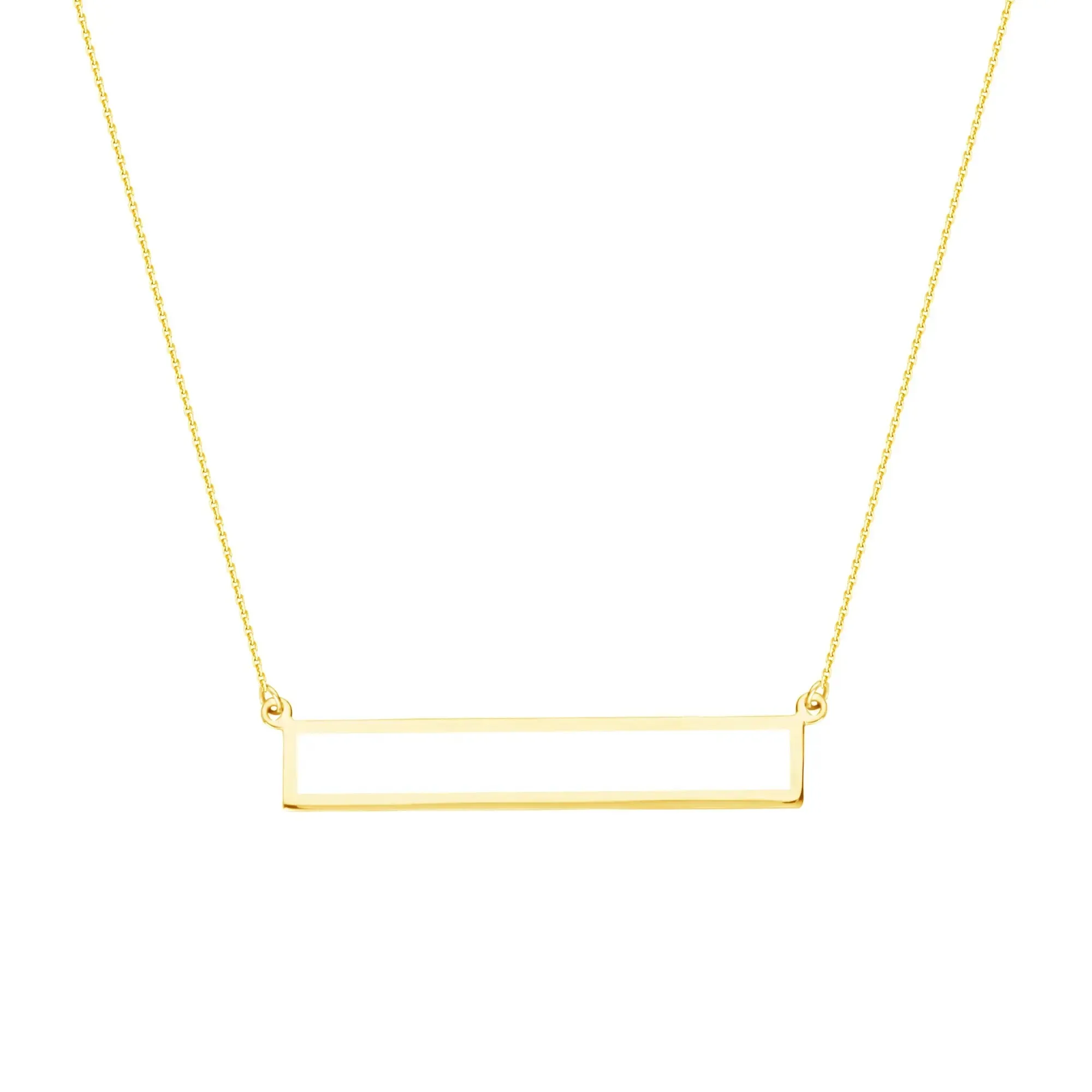 Framed Rectangle Necklace