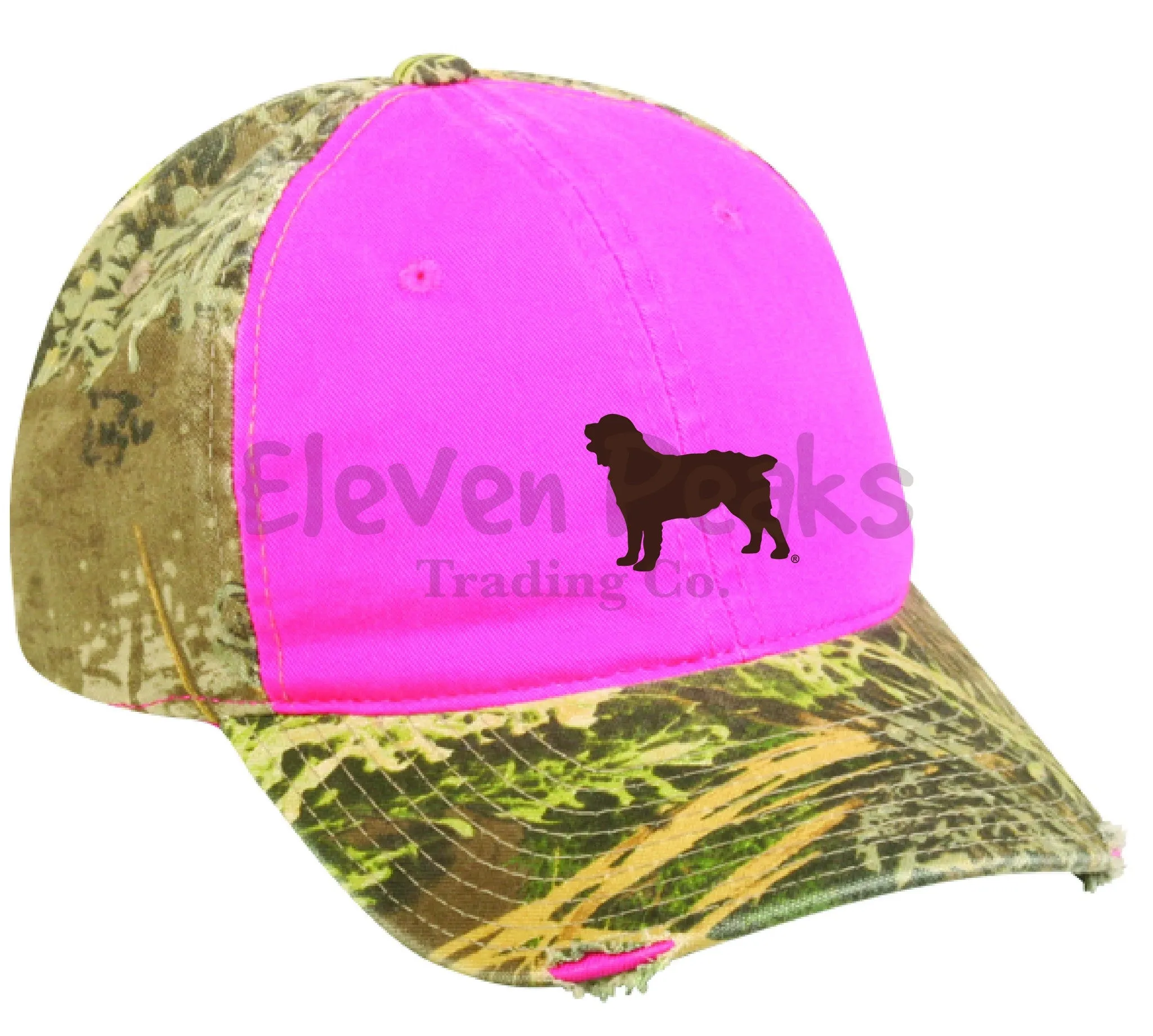 Frayed Ladies' Camouflage Cap