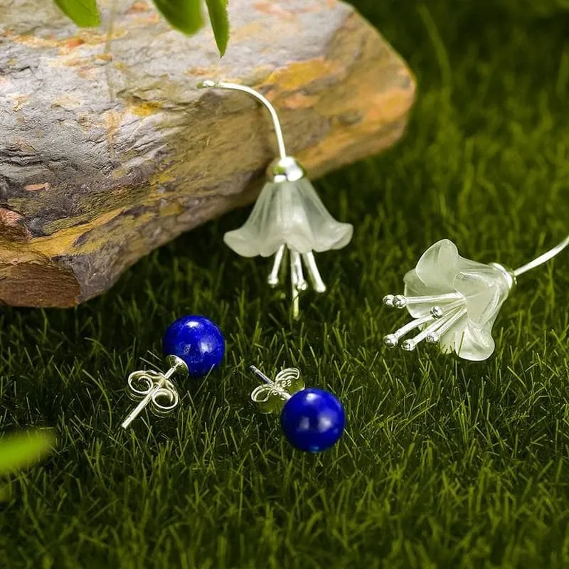 Fresh Flower Drop Earrings