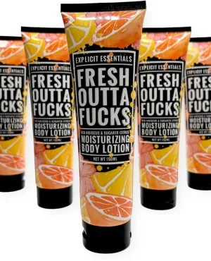 Fresh Outta F*cks Body Lotion