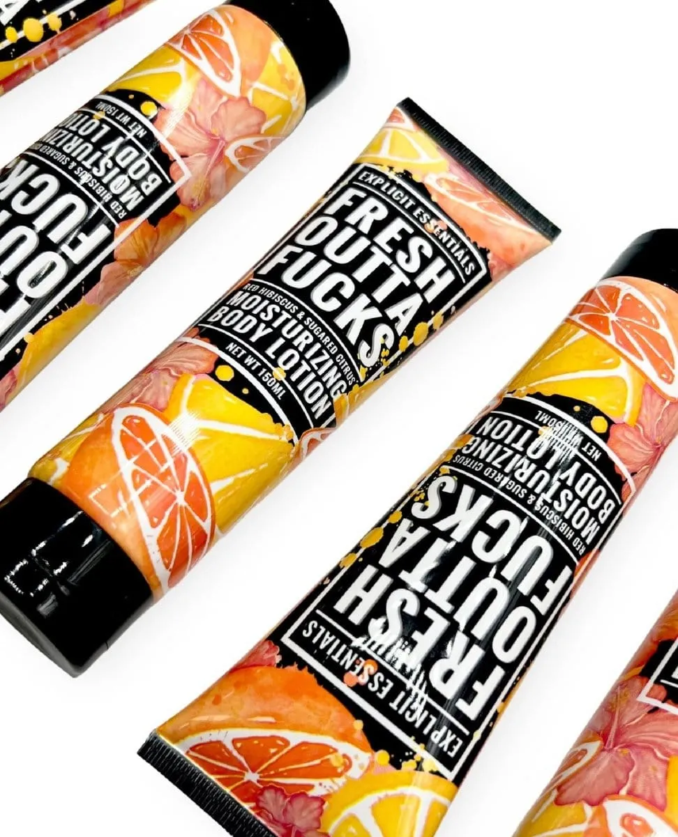 Fresh Outta F*cks Body Lotion