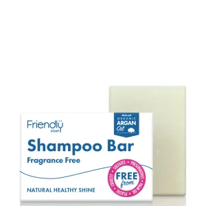 Friendly Soap Shampoo Bar Fragrance Free 95g