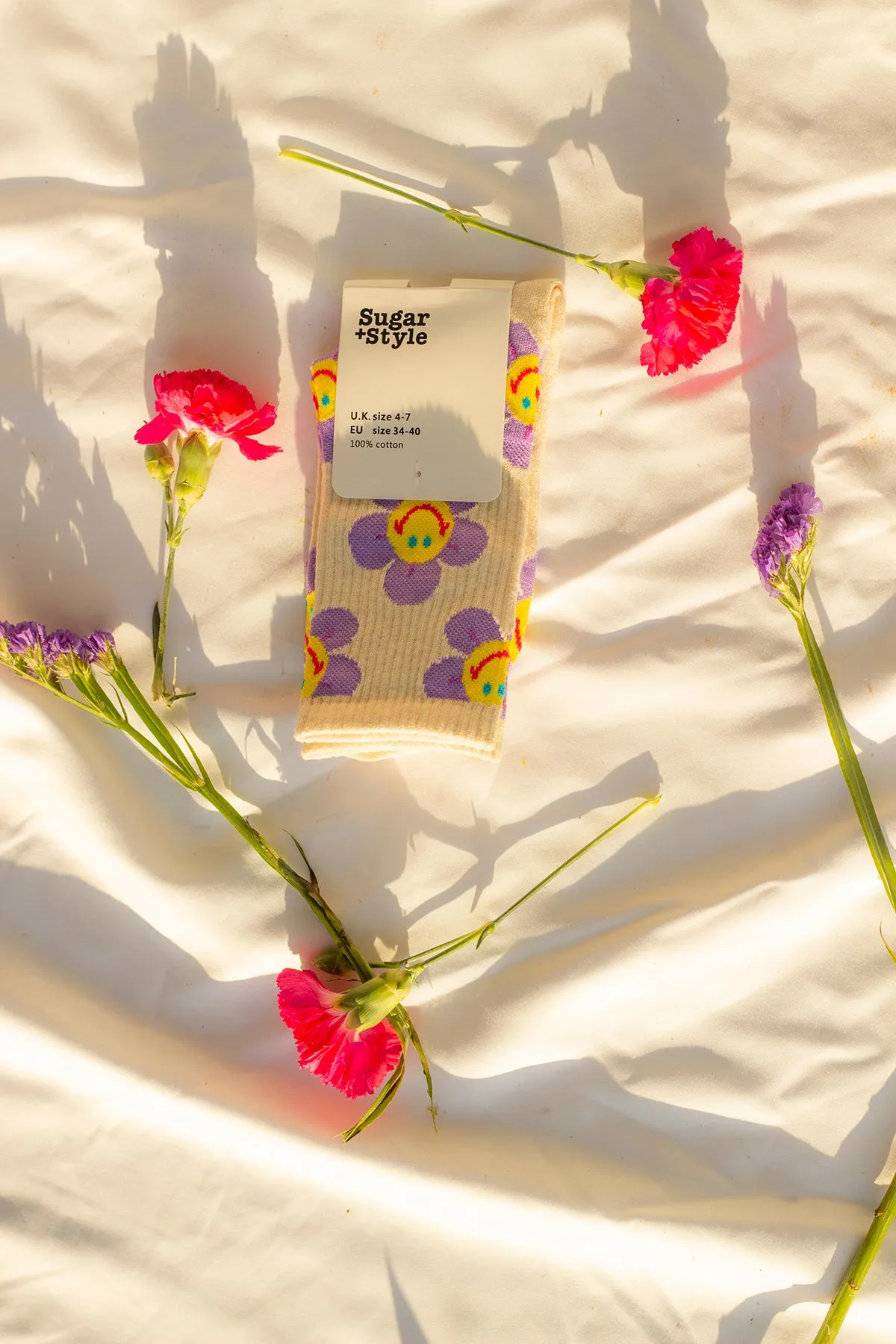 Fun Flower Socks