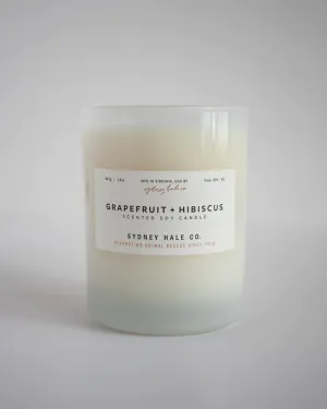 Grapefruit & Hibiscus Candle