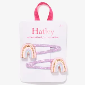 Hatley Sparkle Rainbow Snap Clips
