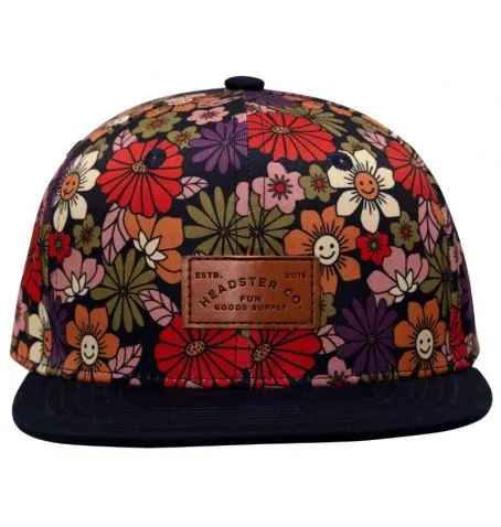 Headster Kids Sally Be Gone Snapback-Black