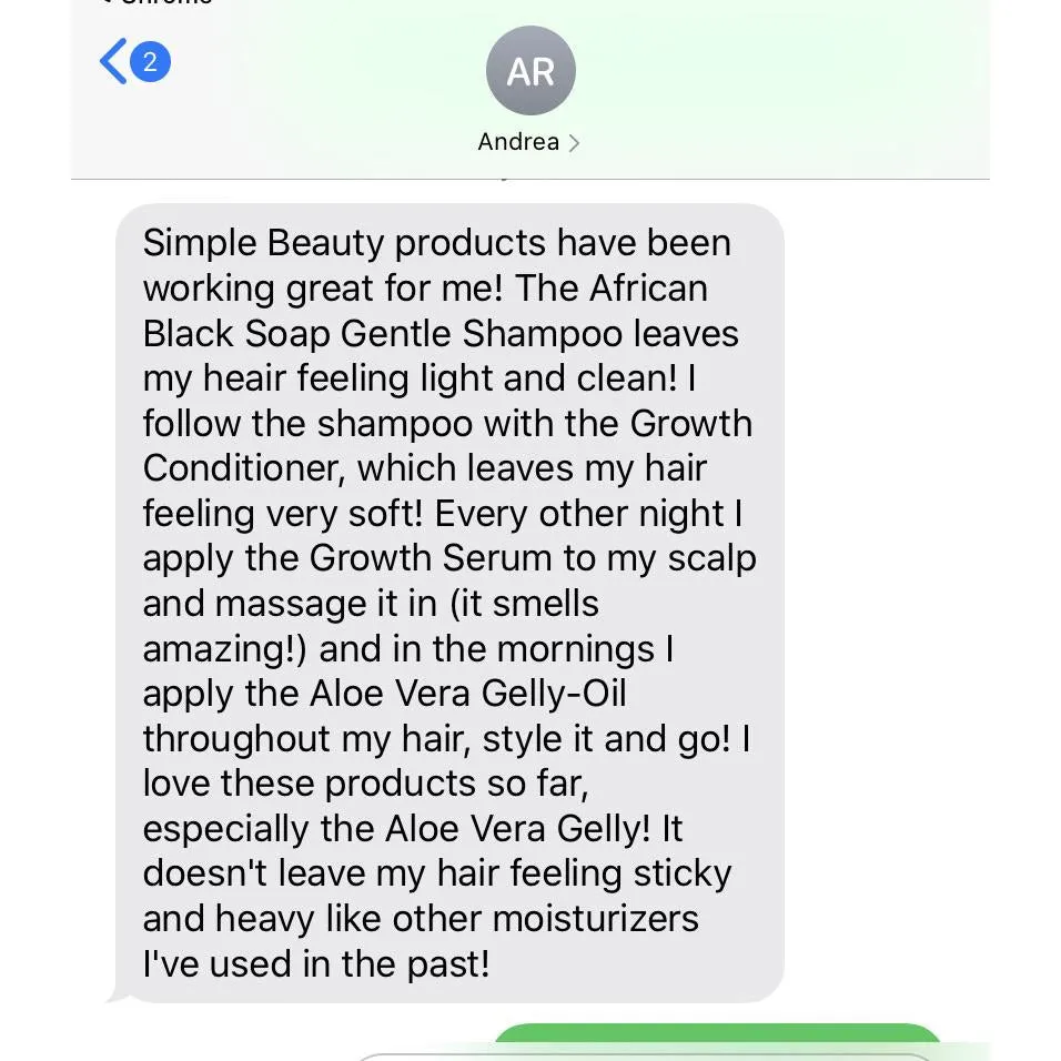 Hello Growth: A Hair Oil by Simple Beauty