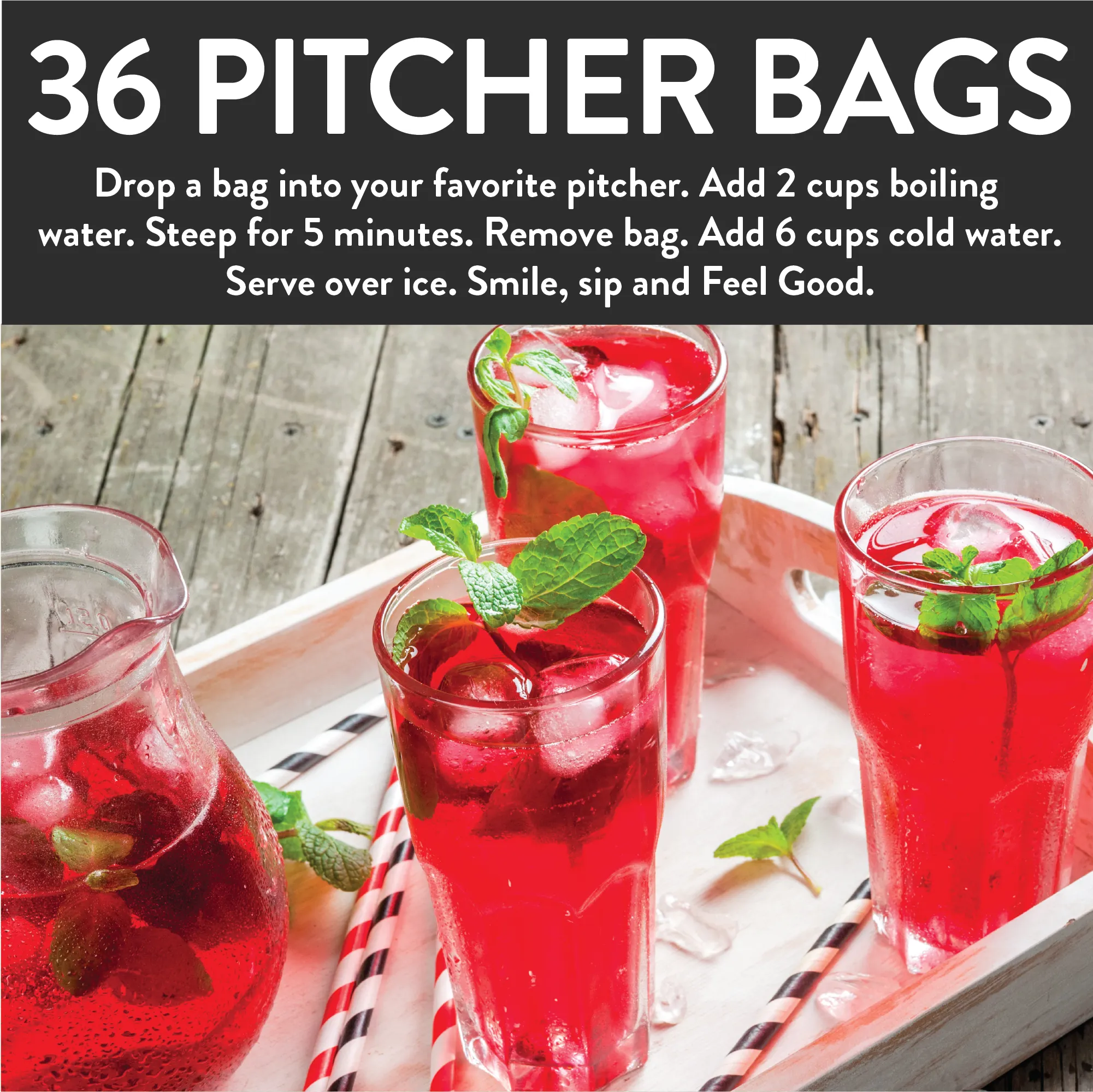 Hibiscus Iced Tea Bags