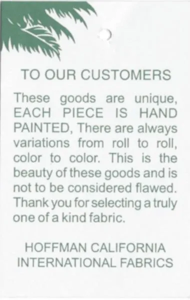 Hoffman Fabrics Peace Blue Floral Batik Fabric Q2140-541-Peace