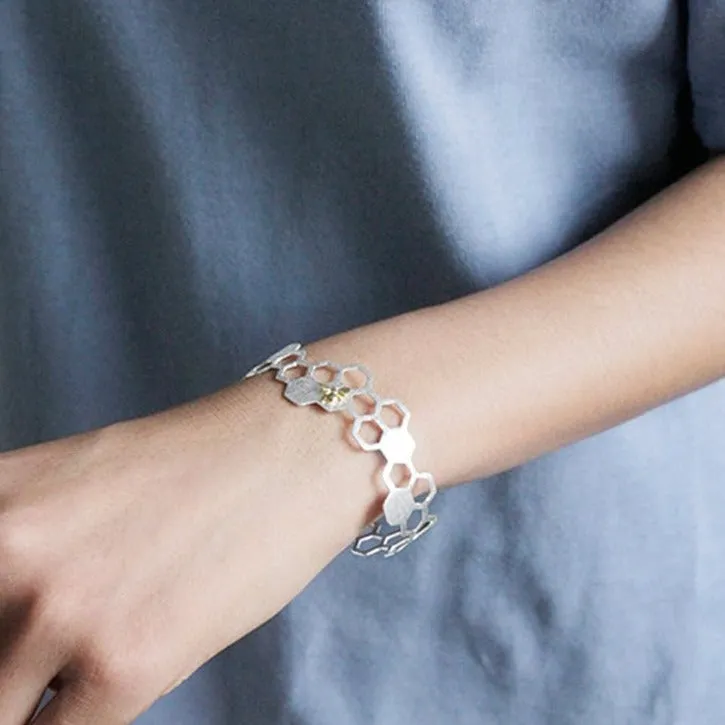 Honeycomb Home Guard Bangle