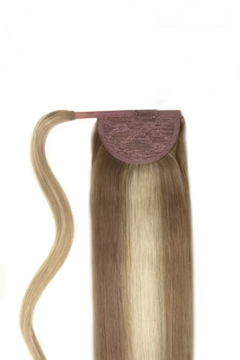 Iced Cappuccino (#14/22) Straight Up Wrap Around Ponytail Extension