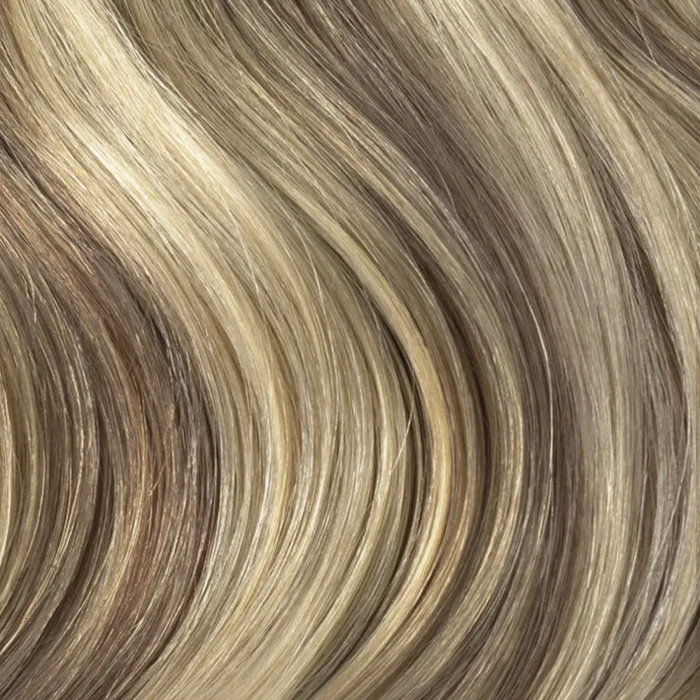 Iced Cappuccino (#14/22) Straight Up Wrap Around Ponytail Extension