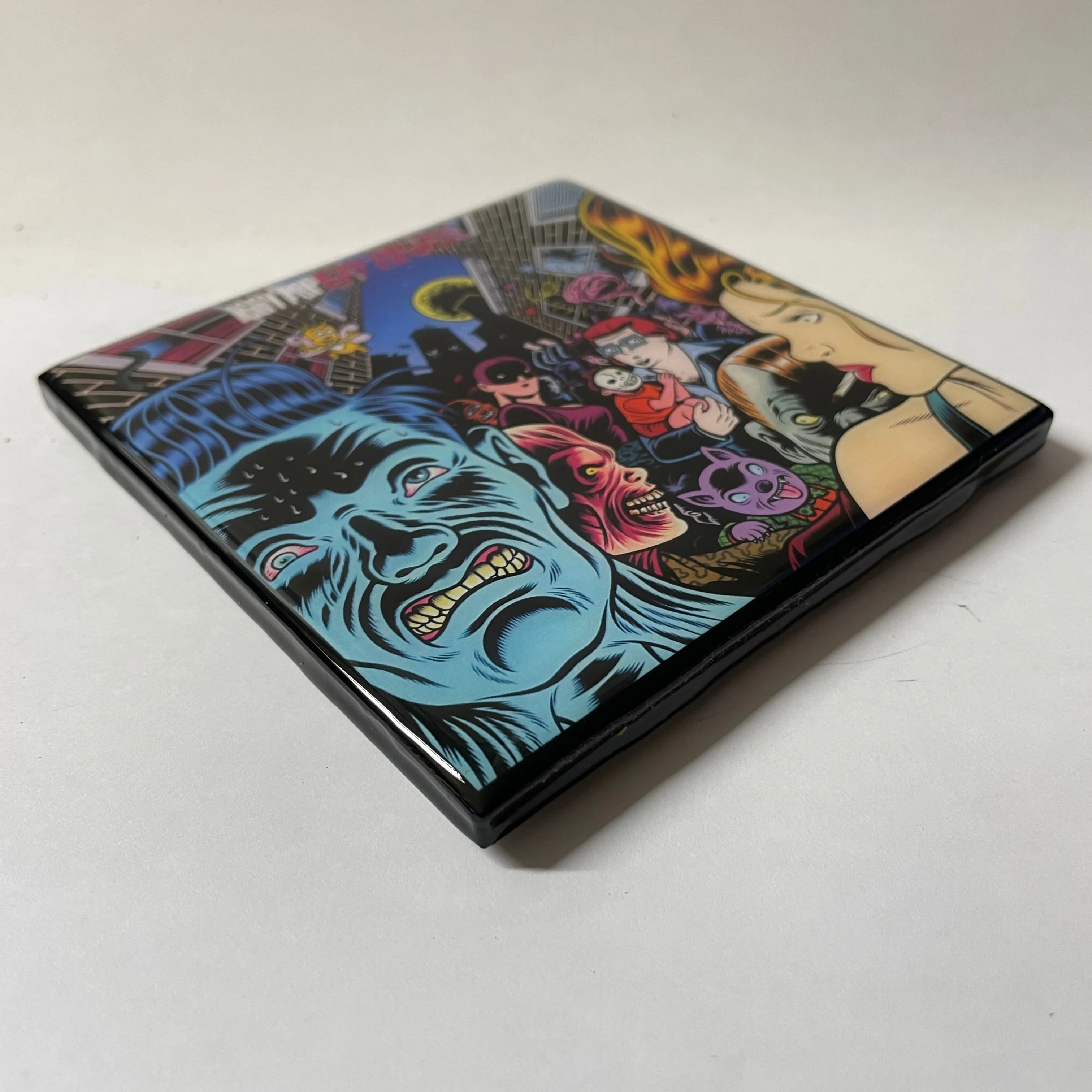 IGGY POP Brick By Brick Coaster Custom Ceramic Tile