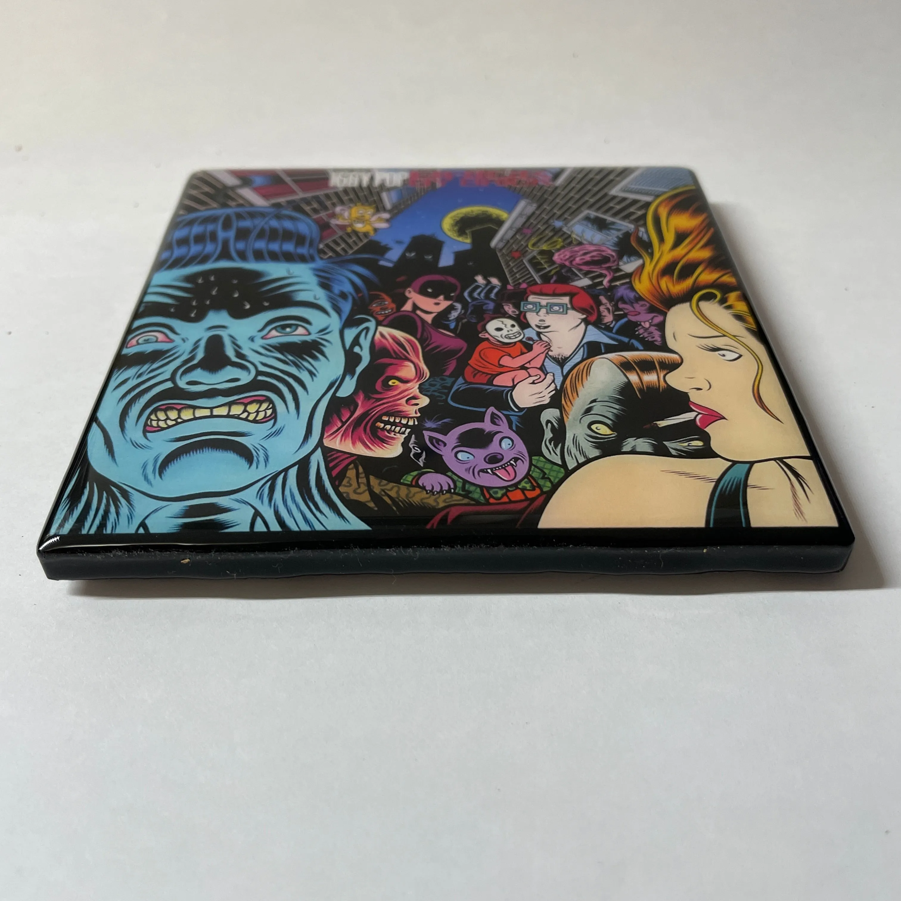 IGGY POP Brick By Brick Coaster Custom Ceramic Tile