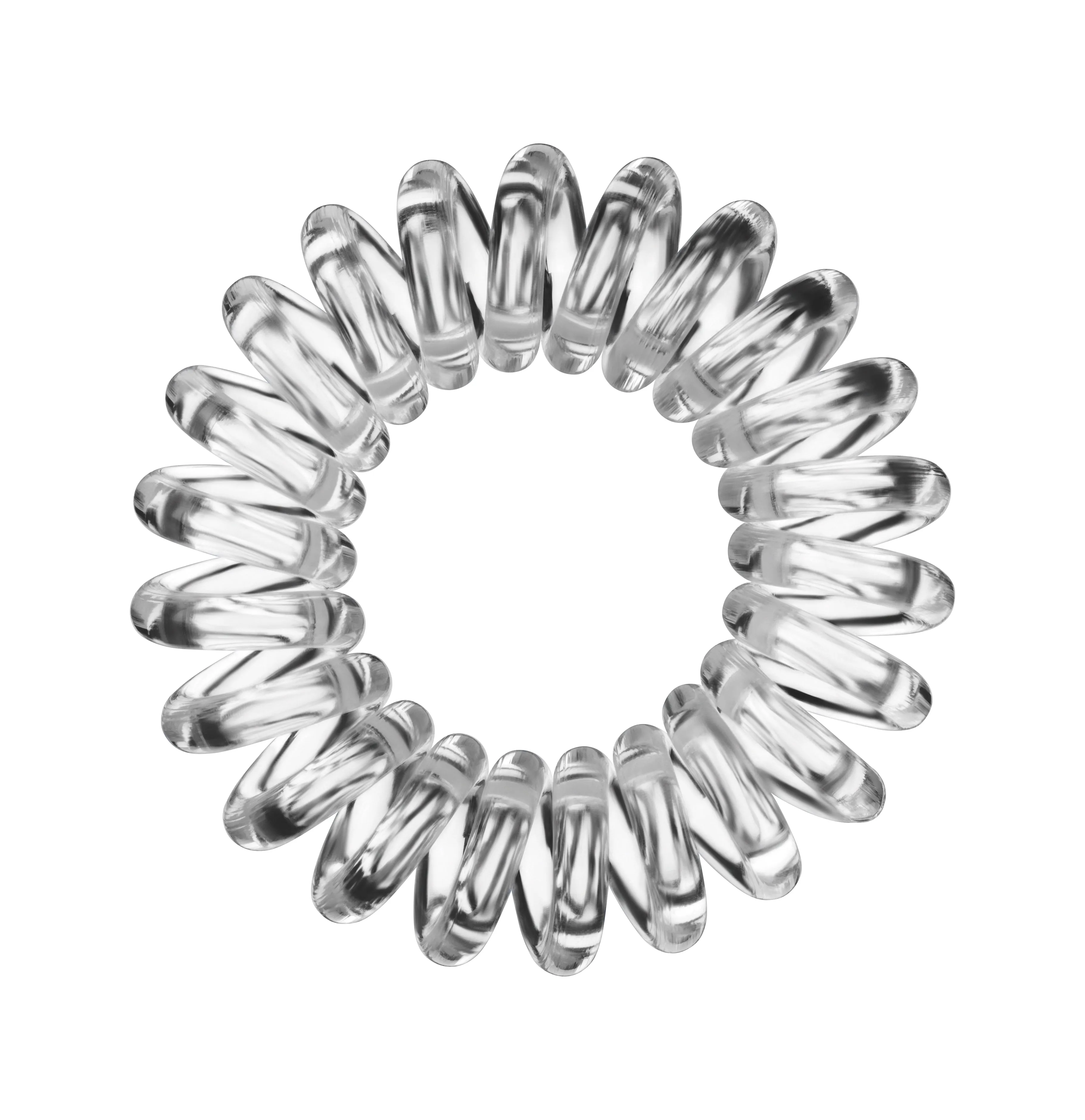 INVISIBOBBLE ORIGINAL Crystal Hair Ties, 3 Pack - Traceless, Strong Hold, Waterproof - Suitable for All Hair Types