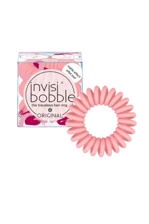 INVISIBOBBLE ORIGINAL Matte - ME, Myselfie and I Hair Ties, 3 Pack - Traceless, Strong Hold, Waterproof - Suitable for All Hair Types