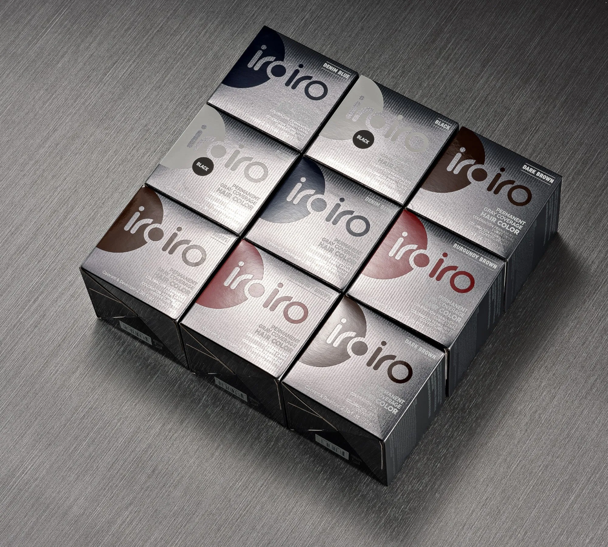 Iroiro Brown Permanent Gray Coverage Hair Color