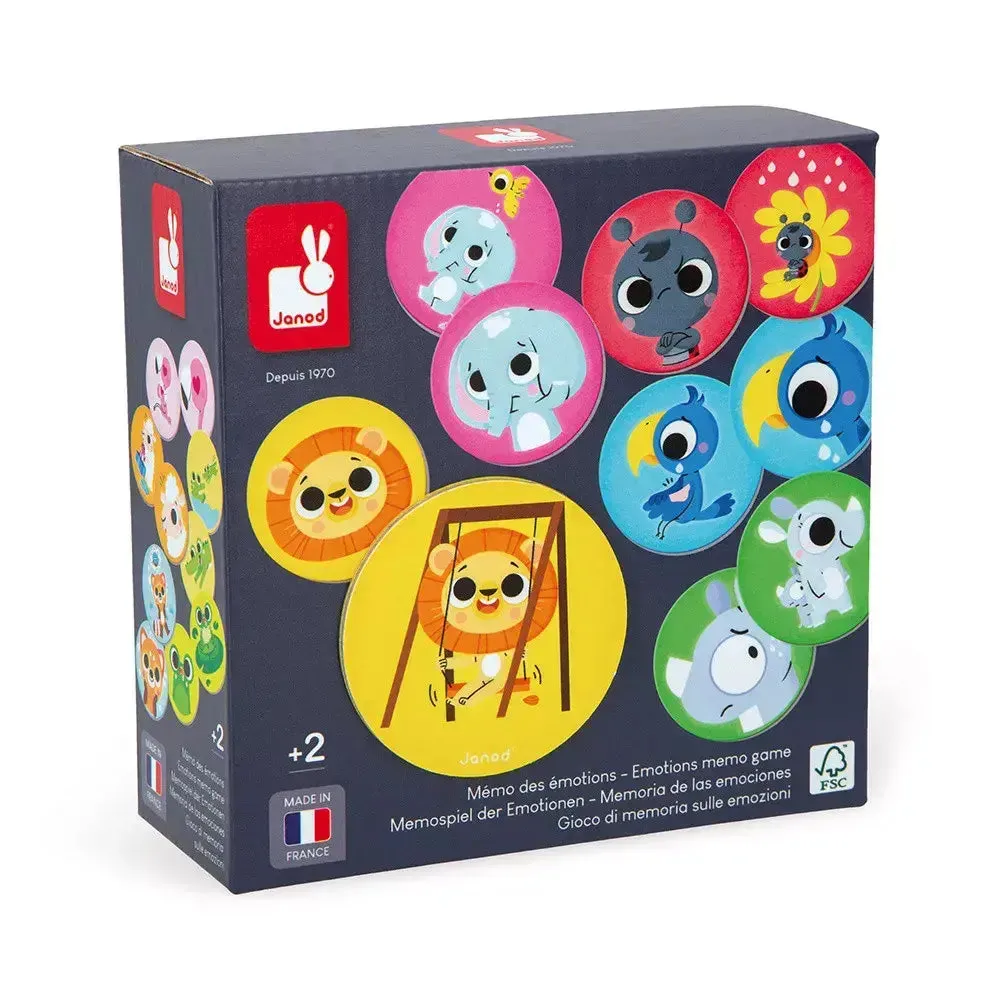 Janod Emotions Memory Game