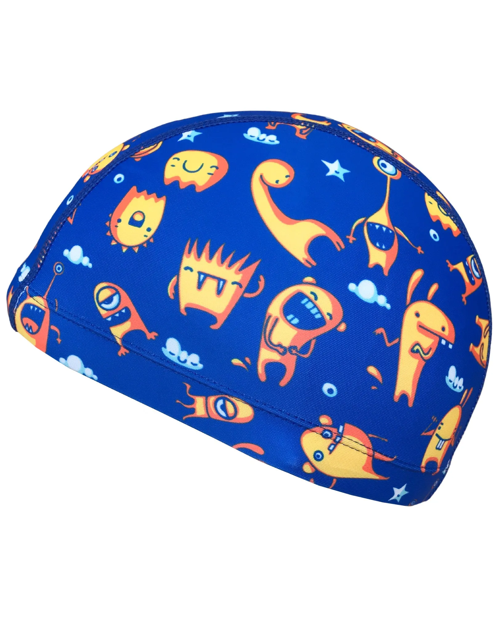 Junior Fun Patterns Lycra Swim Cap