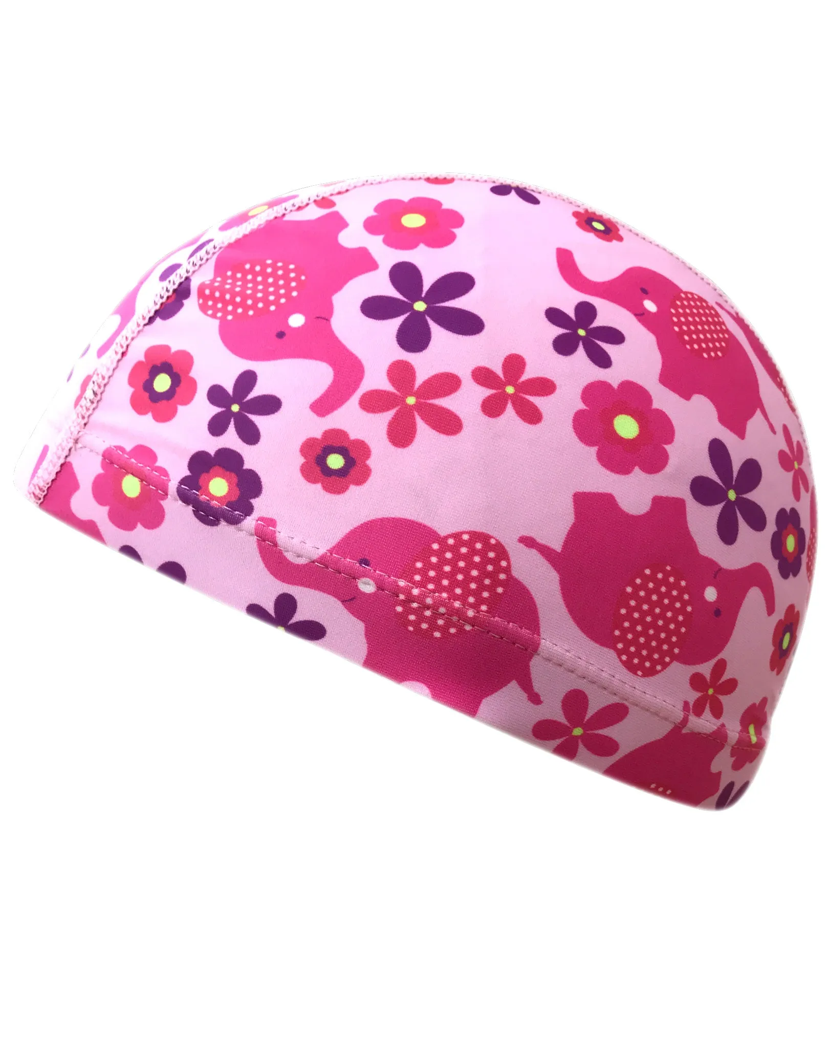 Junior Fun Patterns Lycra Swim Cap
