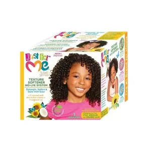 Just For Me - Texture Softner Kit - Kit Assouplissant - Cheveux Fins, Moyens Ou Epais