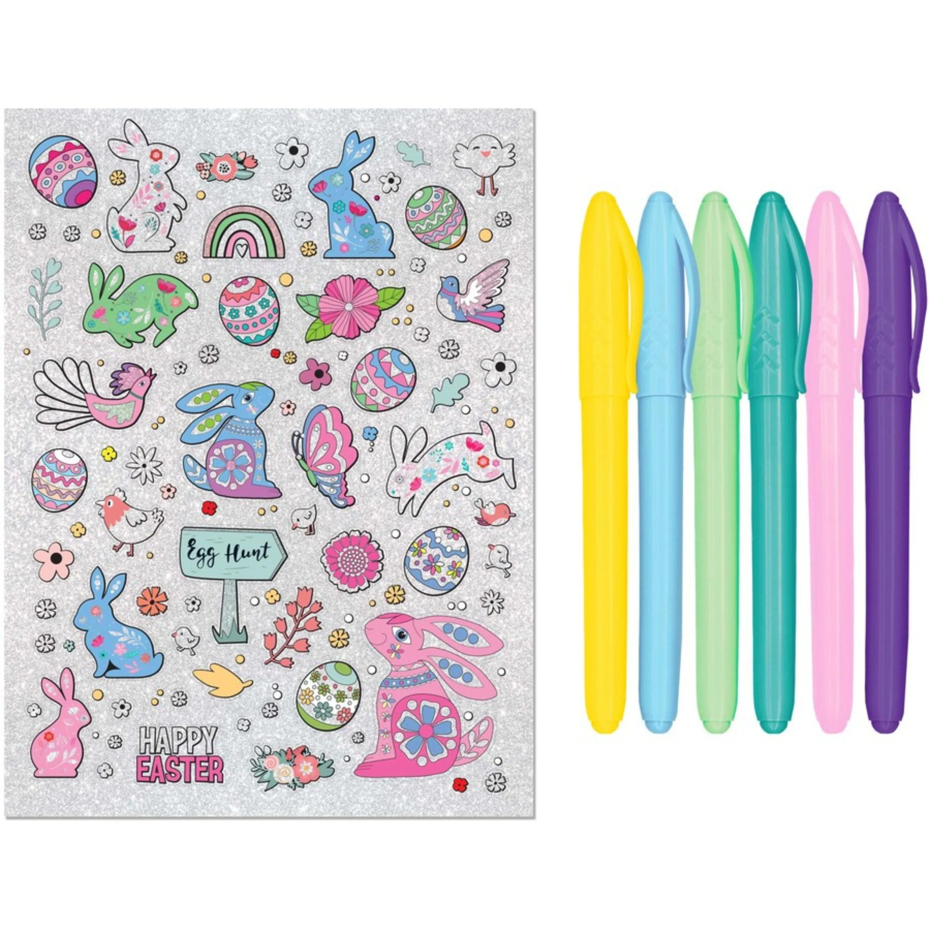Kaleidoscope Happy Easter Colouring Kit