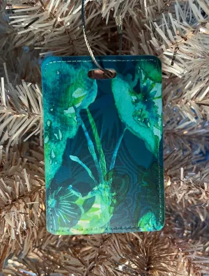 Kalo Leaf Luggage Tag
