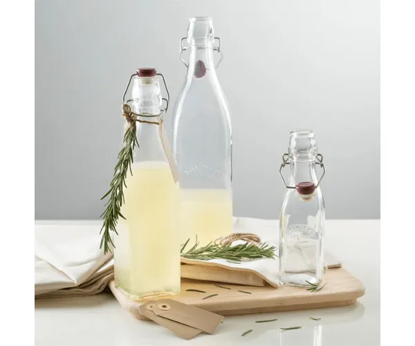 Kilner Clip Top Square Bottle 0.25 Litre KL0025470