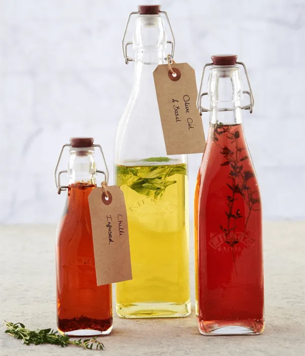 Kilner Clip Top Square Bottle 0.55 Litre KL0025471