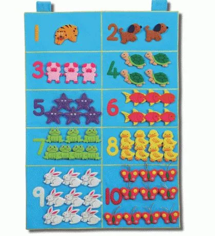 King Dam - Animal Counting Chart