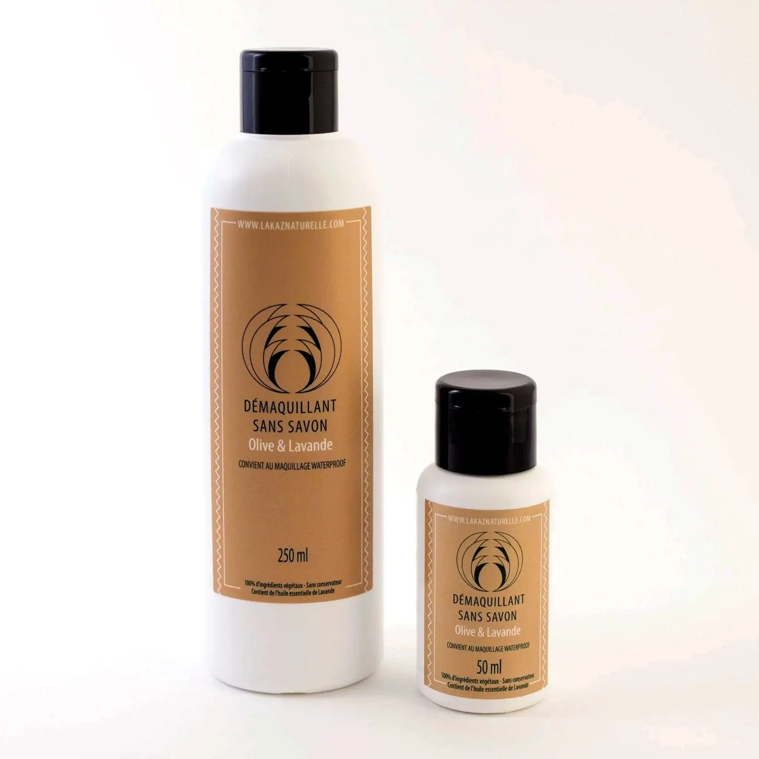 La Kaz Naturelle - Démaquillant sans savon Olive & Lavande - 250 ml