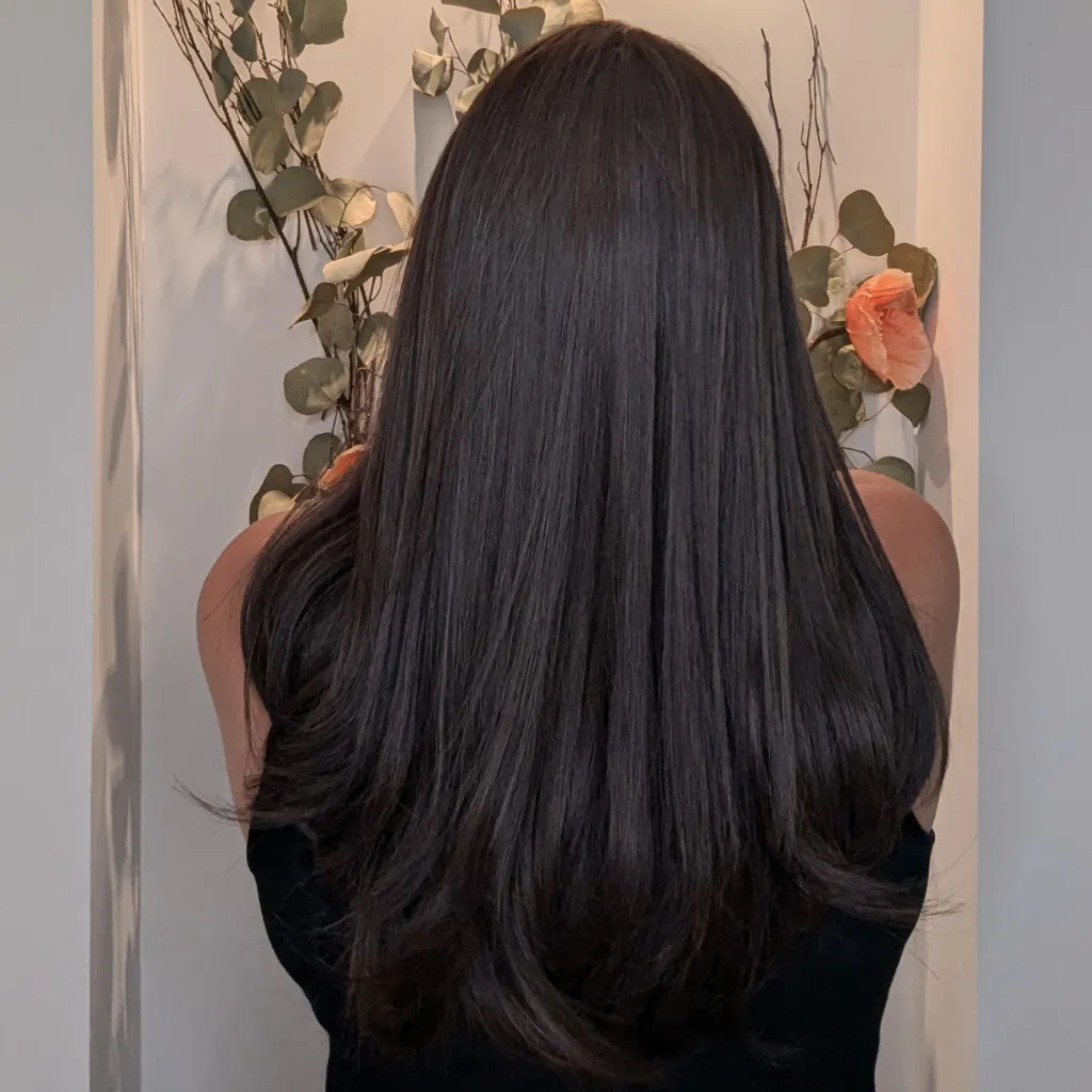 Lace Front Luxury Synthetic Wig | 14"/20" Inch Dark Brown