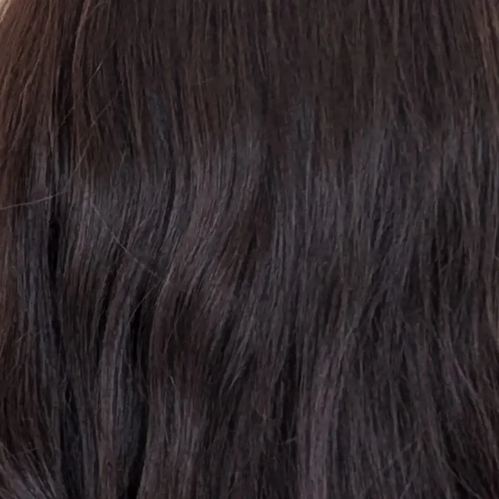 Lace Front Luxury Synthetic Wig | 14"/20" Inch Dark Brown