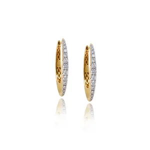 Large Freya Diamond Earrings