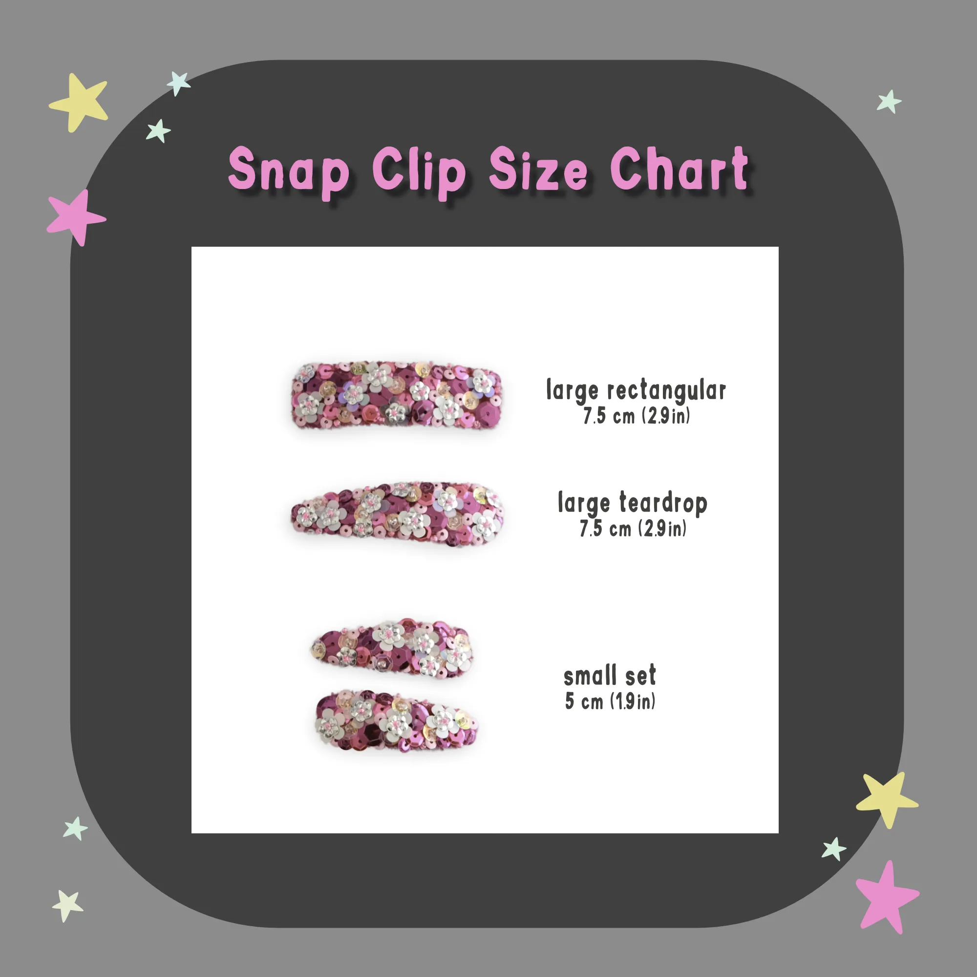 Large Hair Clip - Skye