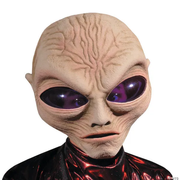 Latex Adults Alien Grey Mask - Hire