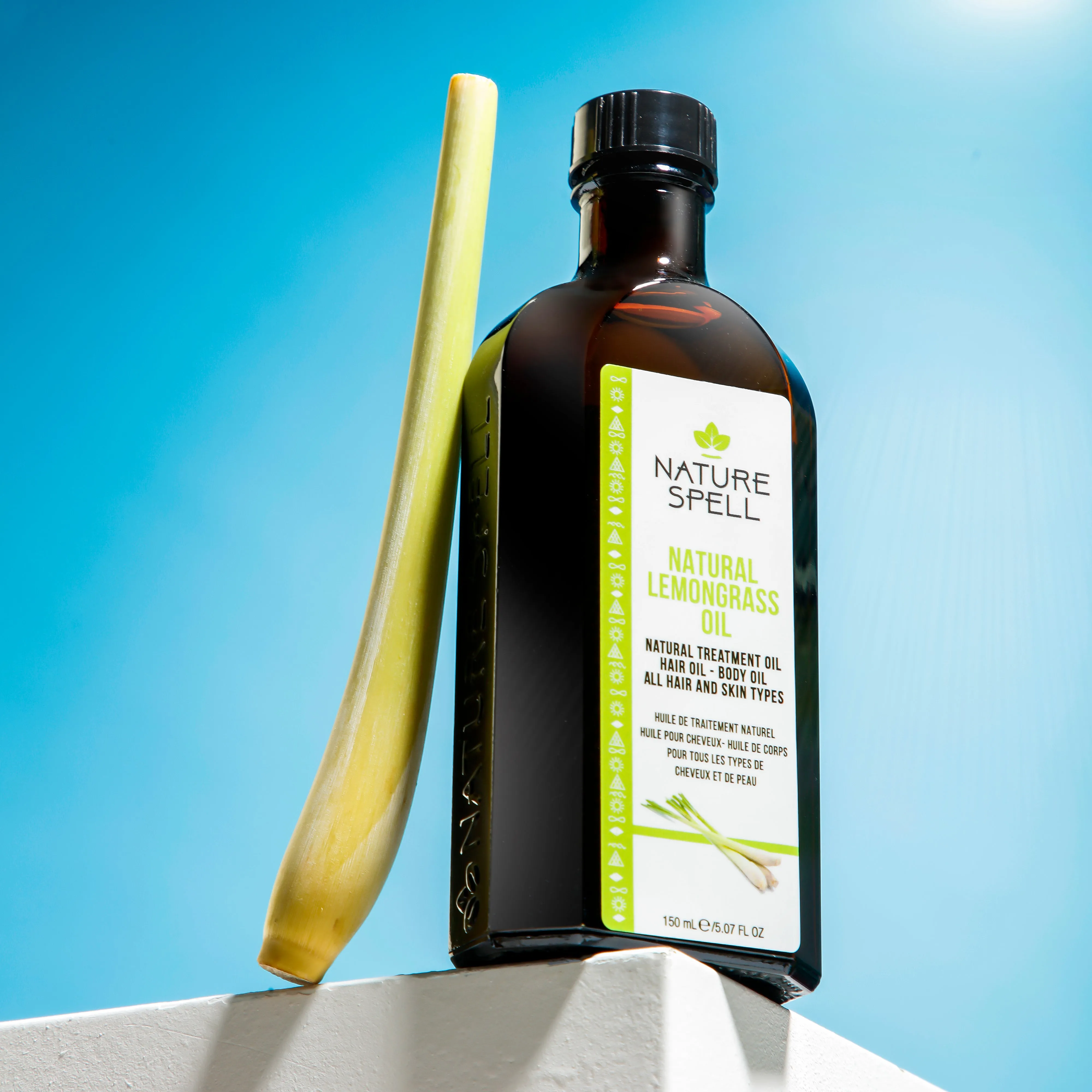Lemongrass Oil For Hair & Body