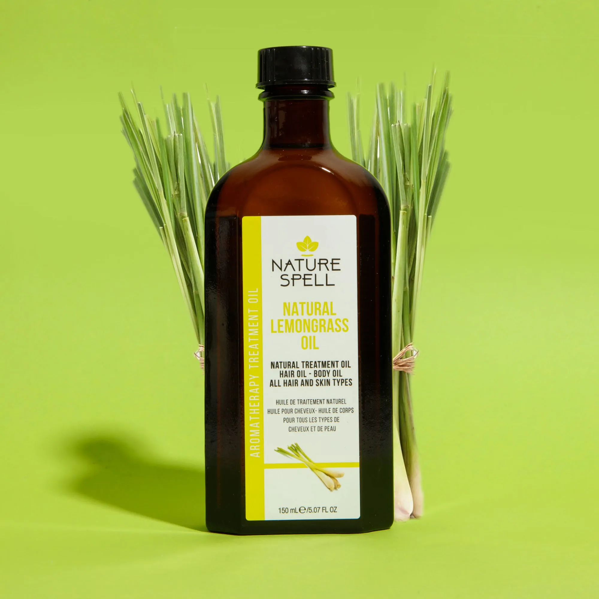 Lemongrass Oil For Hair & Body