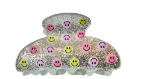 Lil Darlings Sparkle Smiley Face Hair Clip