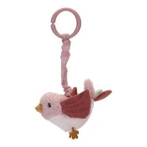 Little Dutch Pull & Shake Bird - Flowers & Butterflies