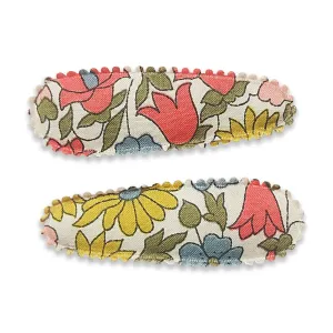 Little Maureen Floral Baby Hair Clip Set