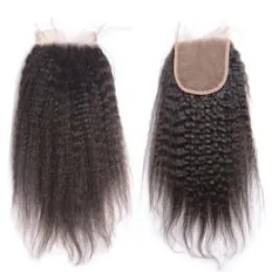 LONDON VIRGIN HAIR Luxury Kinky Closure