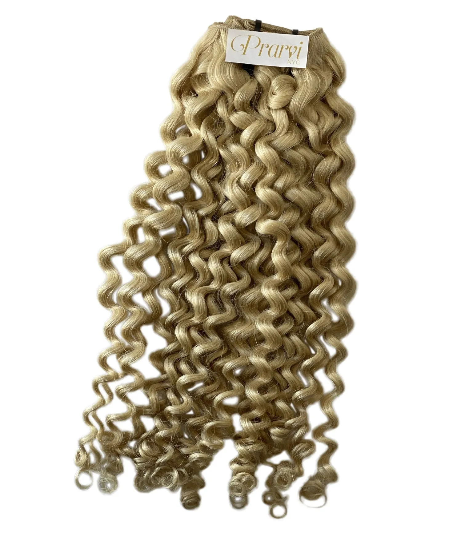 Loose Curls Blonde Collection - Platinum Blonde Indian Virgin Hair with Loose Curl Texture