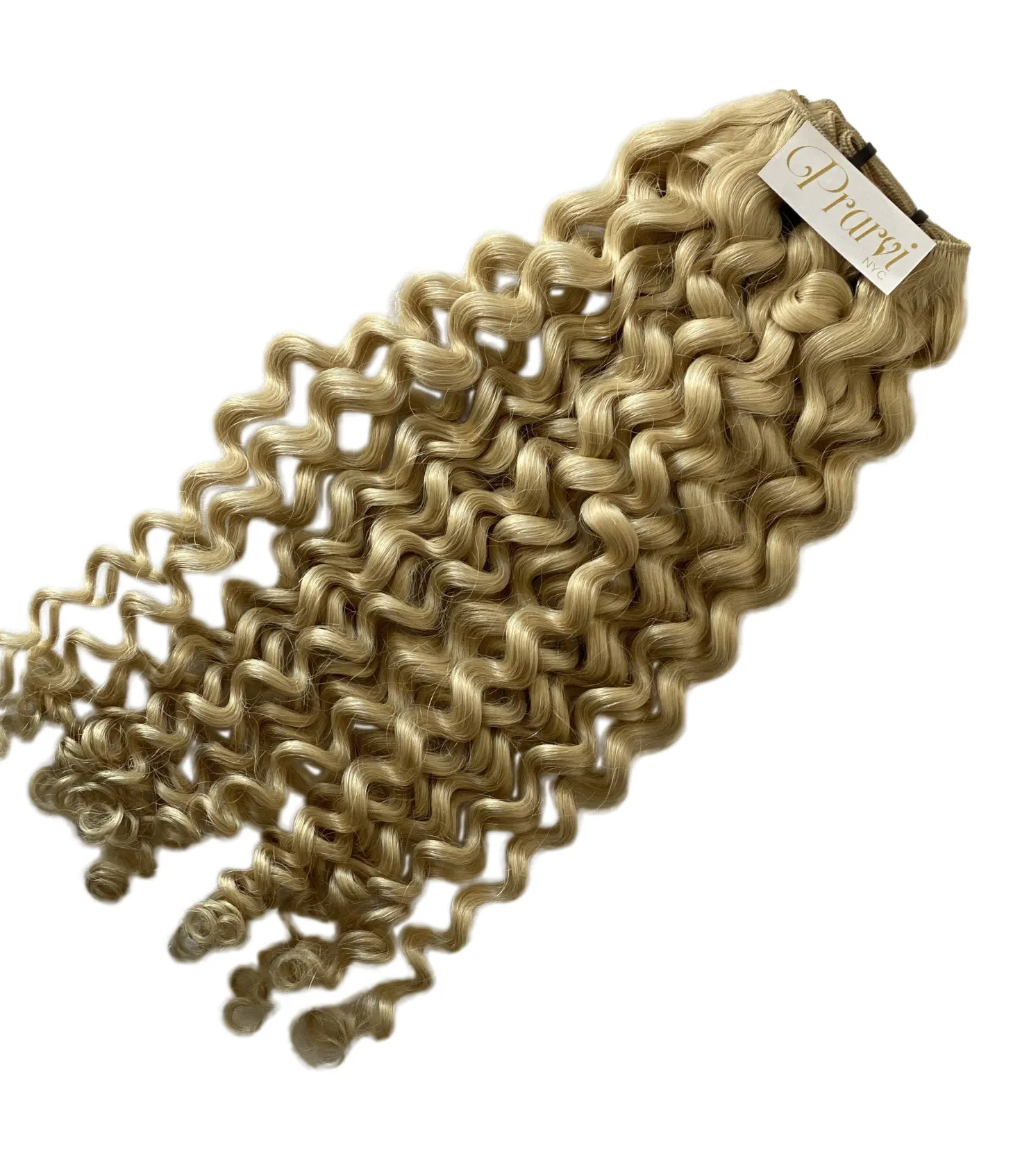 Loose Curls Blonde Collection - Platinum Blonde Indian Virgin Hair with Loose Curl Texture