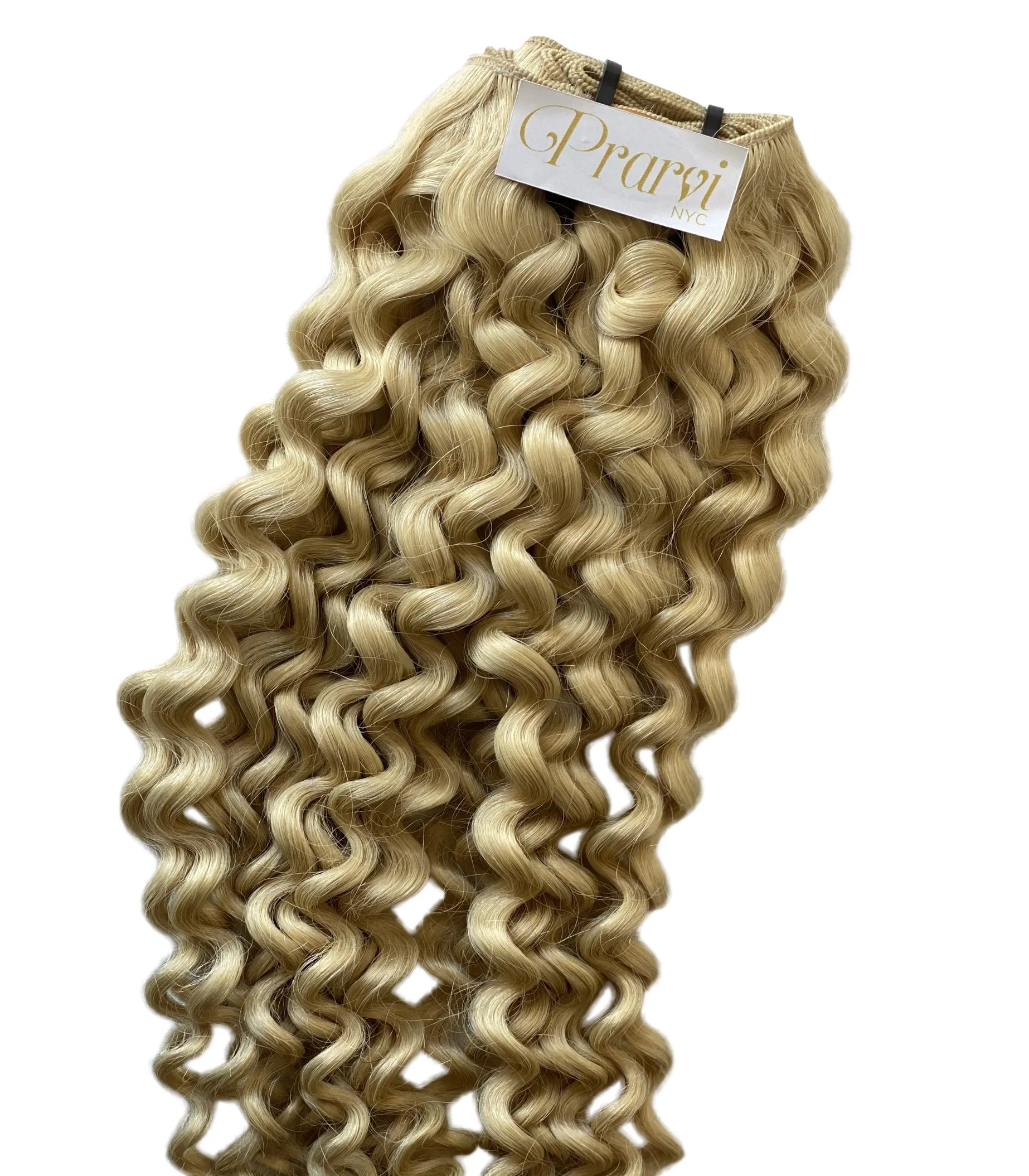 Loose Curls Blonde Collection - Platinum Blonde Indian Virgin Hair with Loose Curl Texture