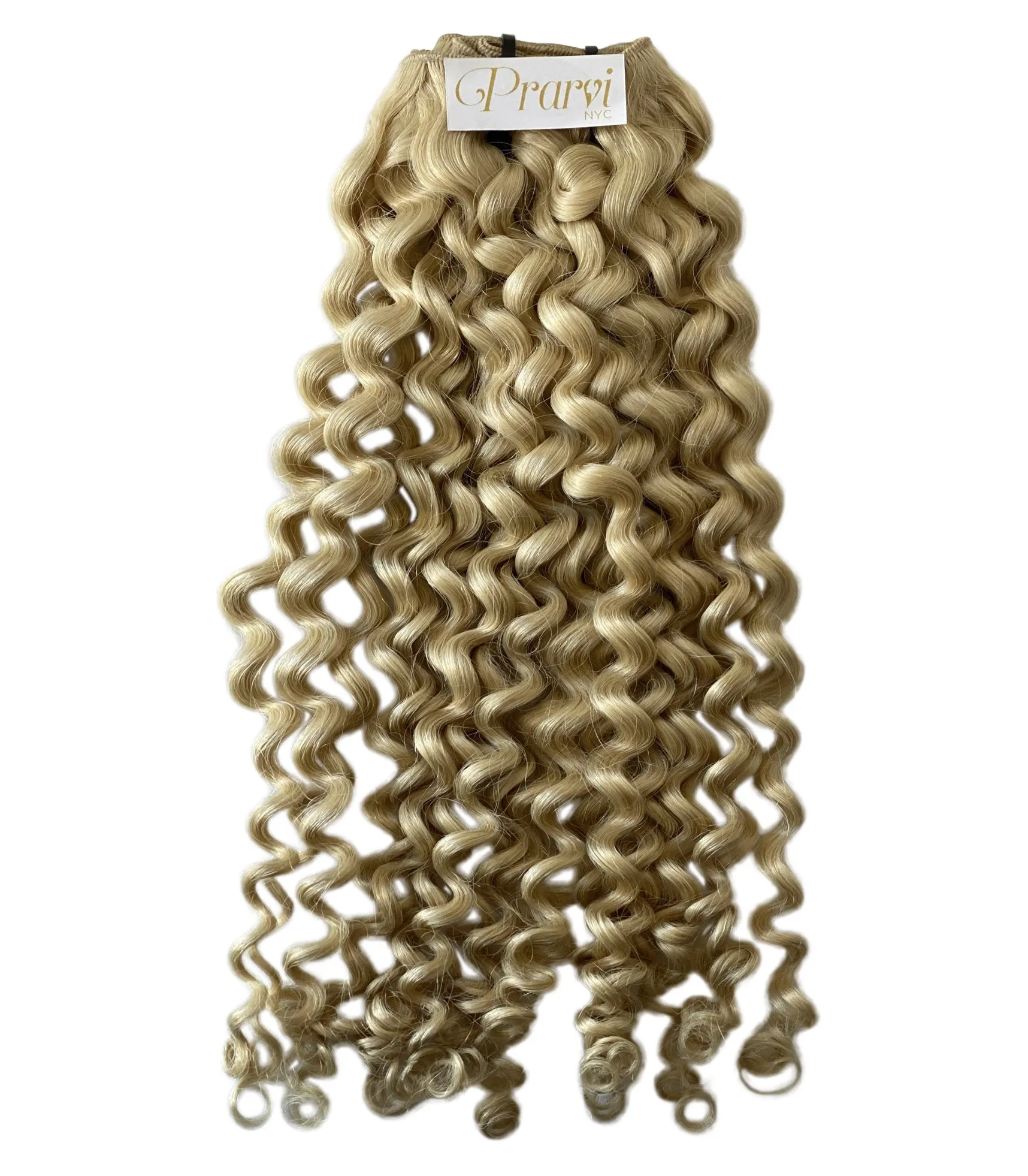 Loose Curls Blonde Collection - Platinum Blonde Indian Virgin Hair with Loose Curl Texture