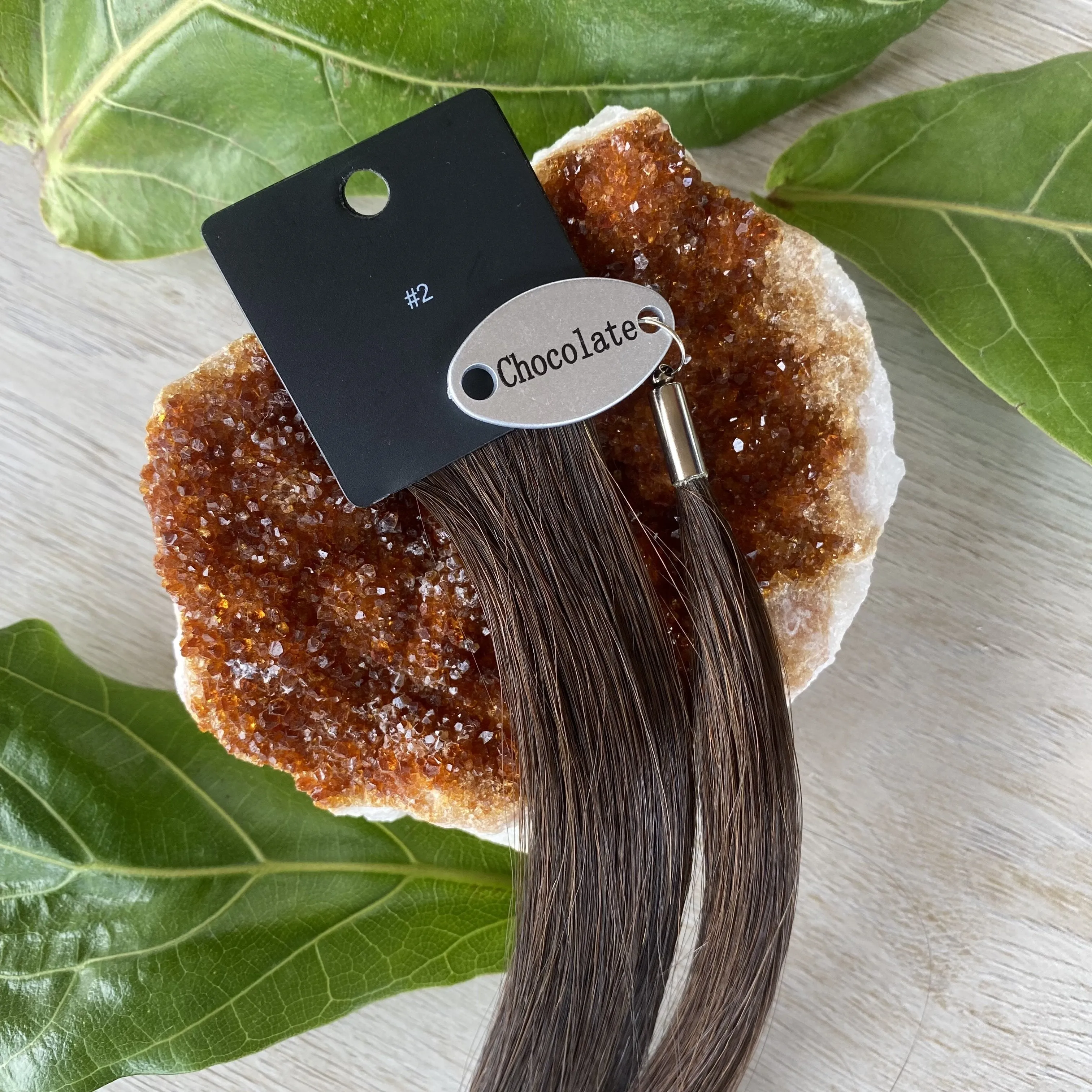 LUXE Halo Hair Extensions | 2 - Chocolate
