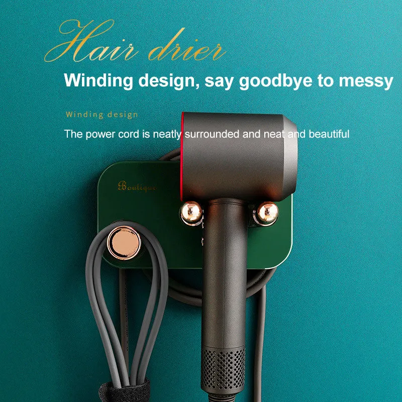 Luxury Bathroom Hair Dryer Holder - Jennyhome